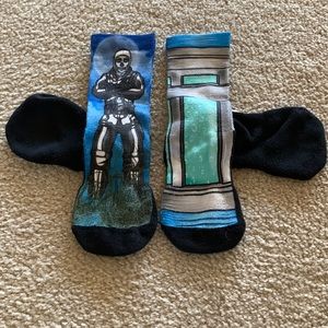 2 pair Fortnight Rock’em socks. Great condition!
